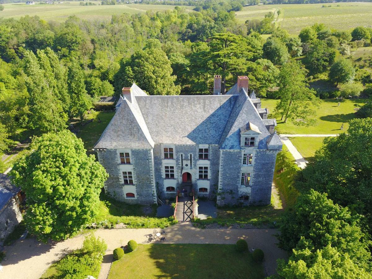 Chateau De La Fresnaye Saint-Aubin-de-Luigne Bagian luar foto