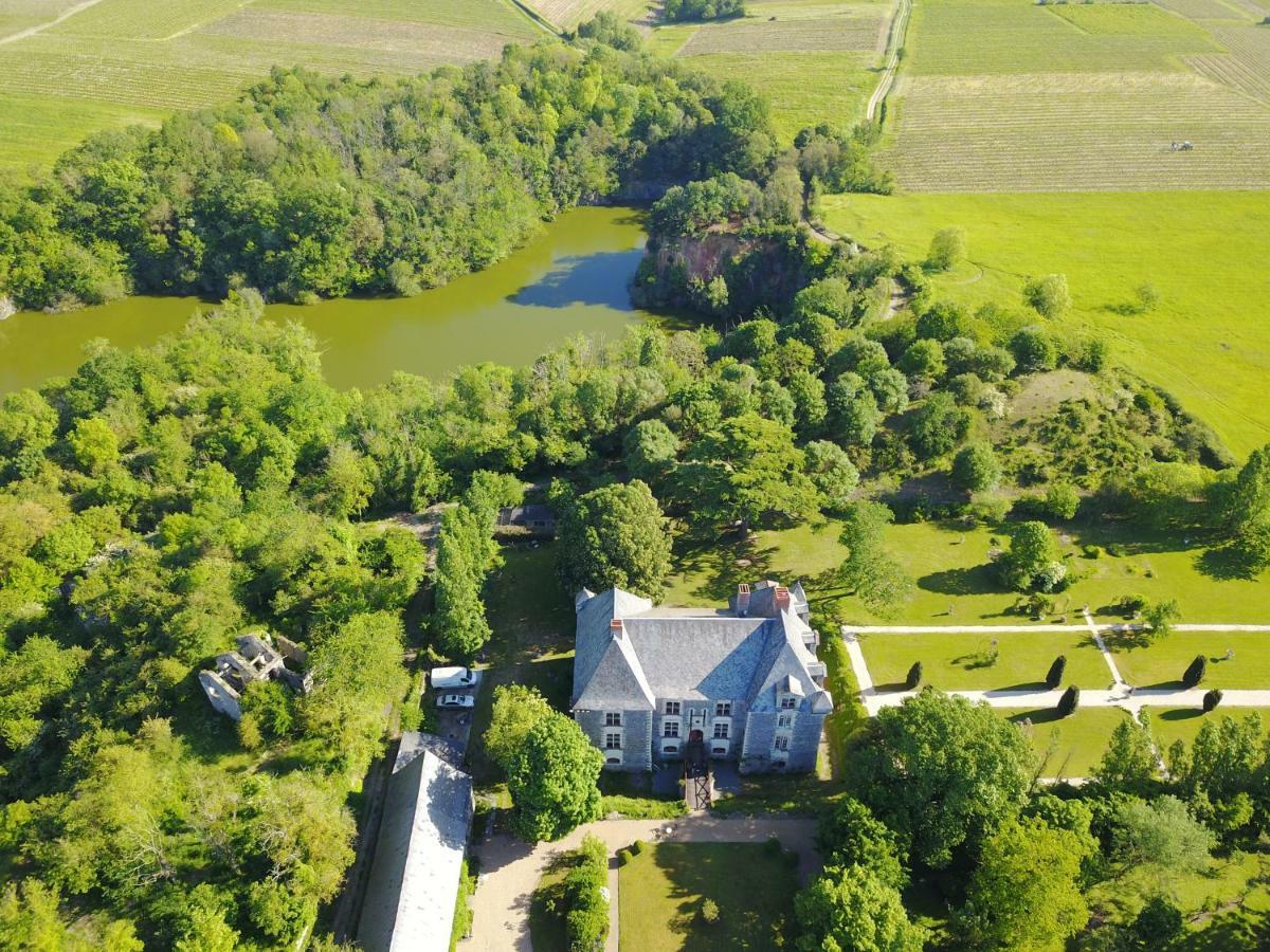 Chateau De La Fresnaye Saint-Aubin-de-Luigne Bagian luar foto